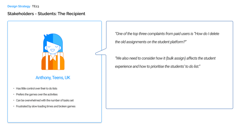 2.Theme A) Personas_ Students